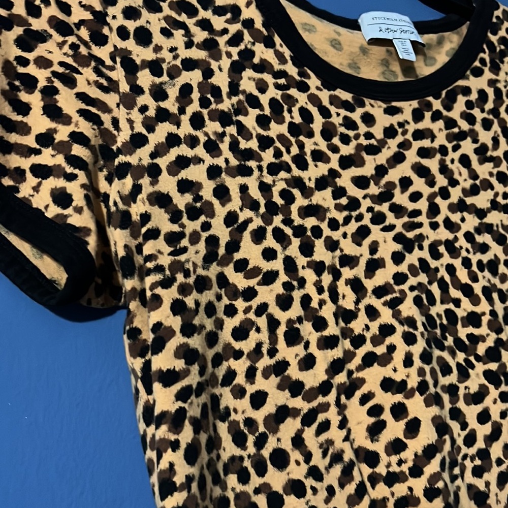 Leopard print ring tee - Picture 2 of 4